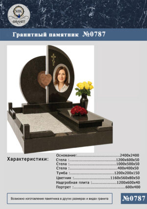 ПАМЯТНИК НА МОГИЛУ GP.787